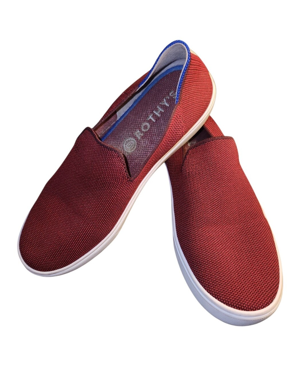 Rothy's Retired Slip on Sneaker in Garnet Size 9